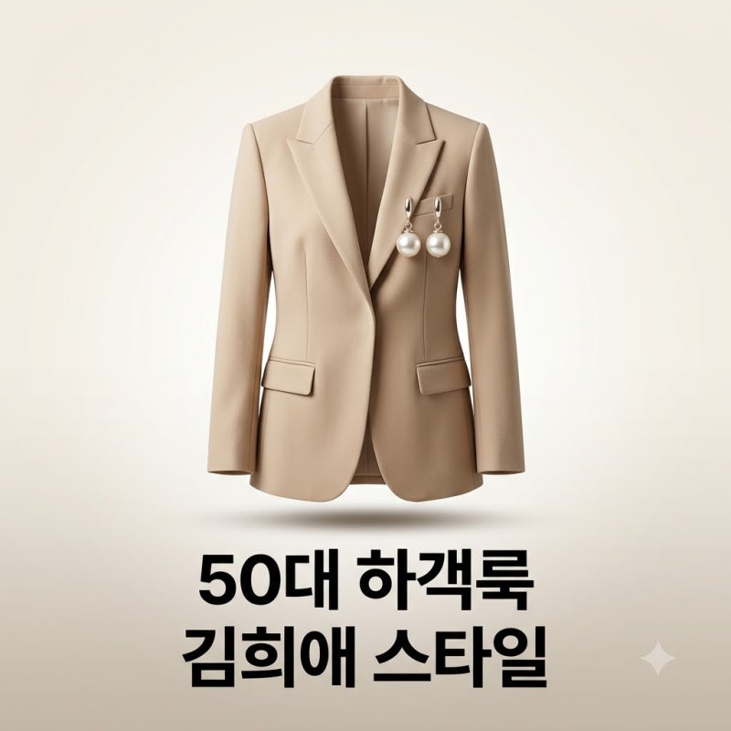50대 하객룩 추천 59세 김희애 패션 스타일로 세련되게 정리