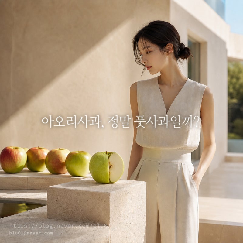 아오리사과, 정말 풋사과일까?｜쓰가루 품종·효능·보관법 총정리
