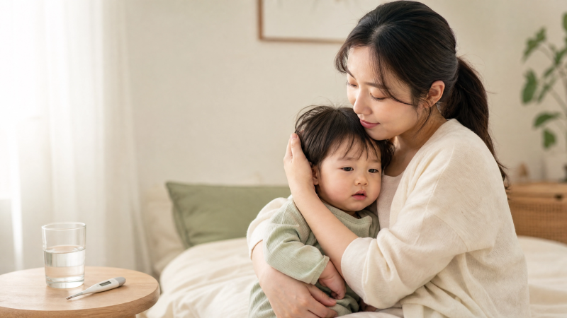 아기 수족구 증상부터 예방·식단관리까지