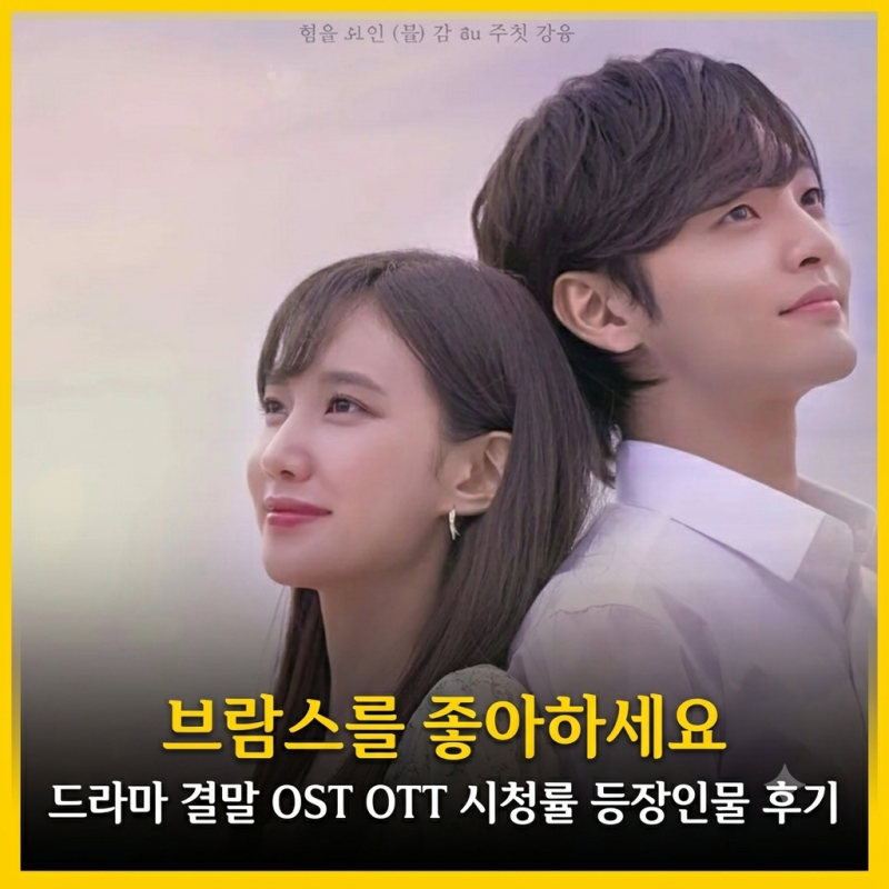 브람스를 좋아하세요 드라마 결말 OST OTT 시청률 등장인물 후기