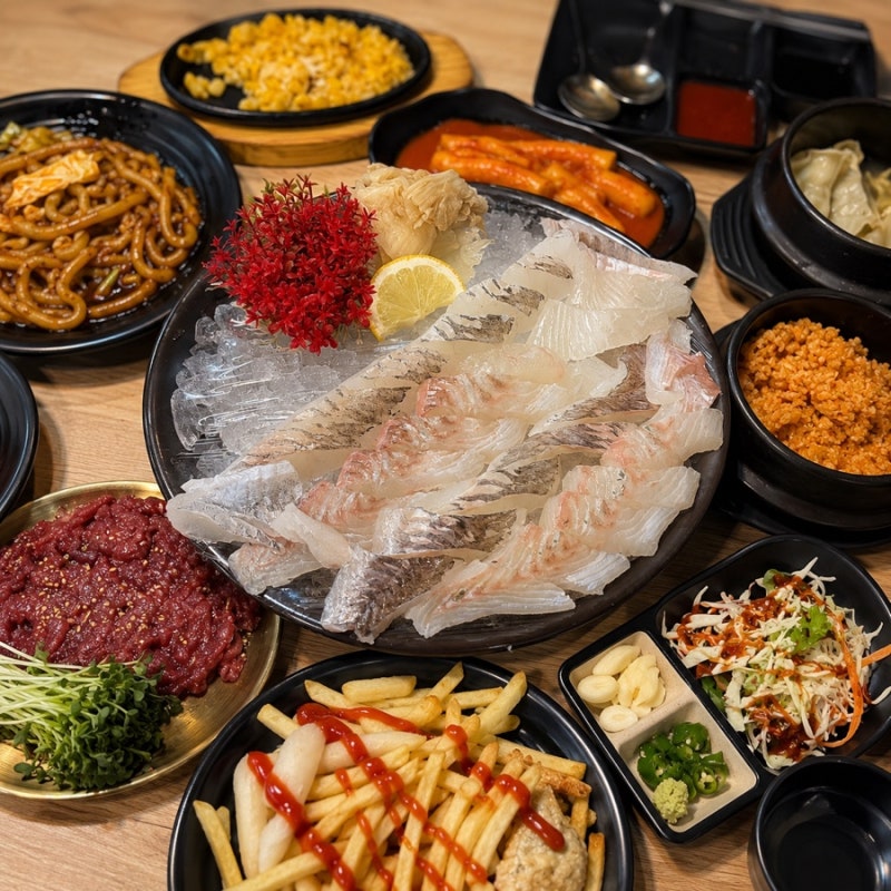 [안산 선부동] 어장관리 ｜ 푸짐한 스끼다시 두툼한 회 인상적인 안산횟집
