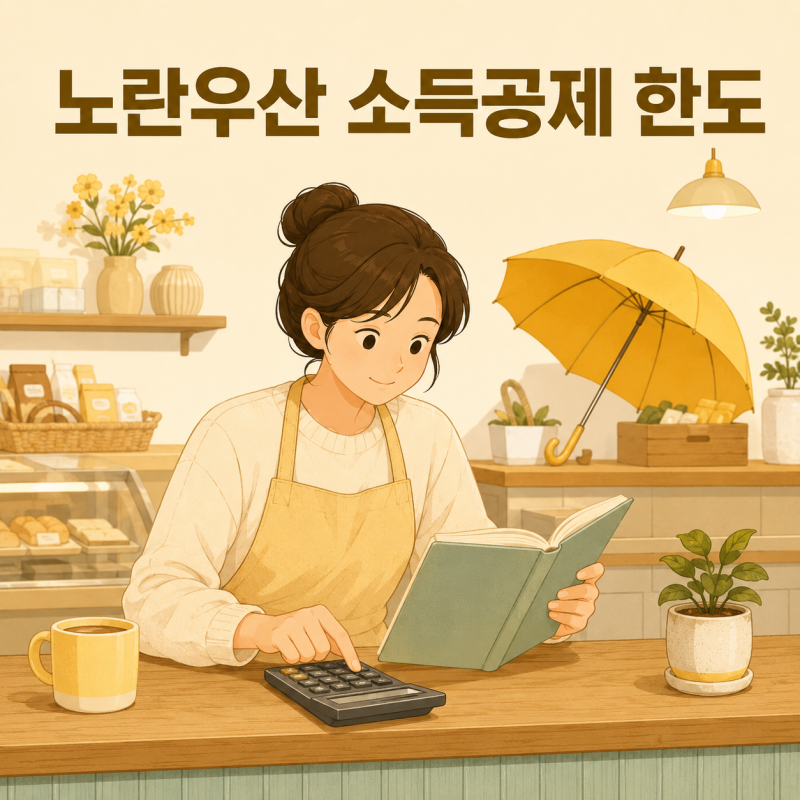 2026 노란우산공제 소득공제 한도 — 연 1,800만원까지 넣어도 공제는 사업소득 구간별로 끊깁....
