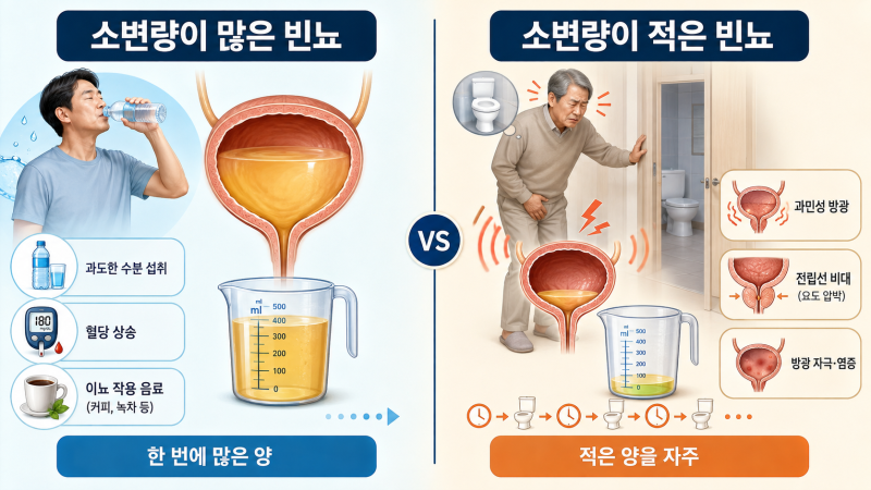 소변이 자주 마렵고 참기 어려운 이유｜혜라움 건강·생활 통합리포트