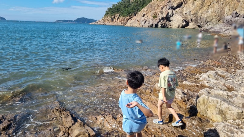 군산 선유도 몽돌해변 조용하게 바다를 즐기기 좋은 선유도 가볼만한곳