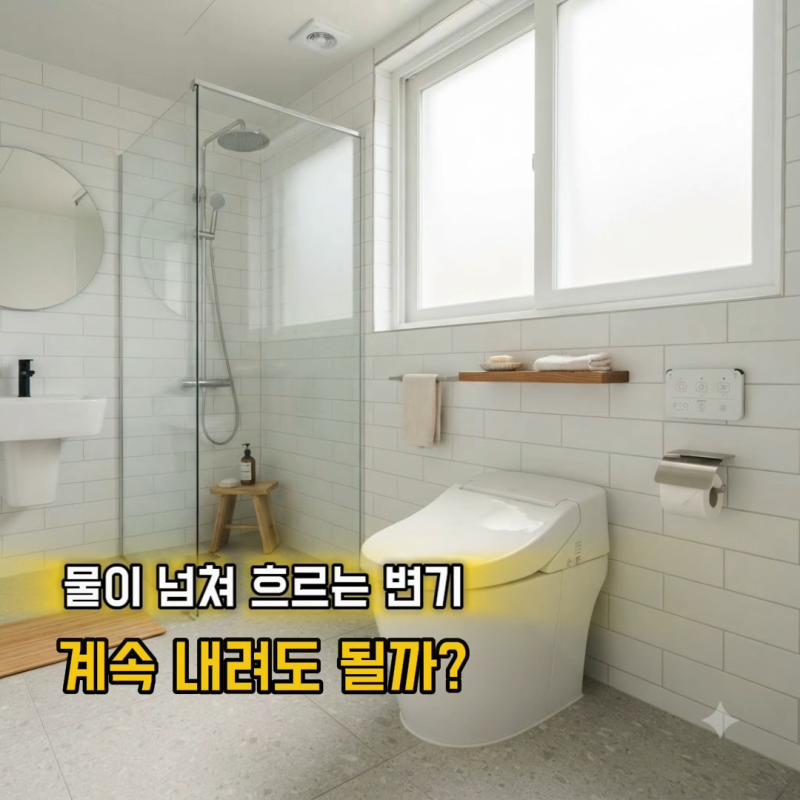 변기 막혔을 때 샴푸 넣으면 뚫릴까? 뚫어뻥 없이 해결하는 방법