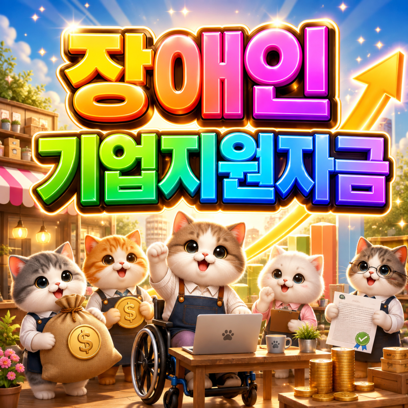 2026 장애인기업지원자금 최대 1억원 연 2.0% 고정금리 최장 7년 혜택!