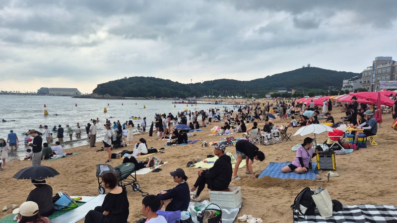 왕산해수욕장 주차부터 물놀이까지! 을왕리해수욕장과 직접 비교 [서해 가볼만한곳]