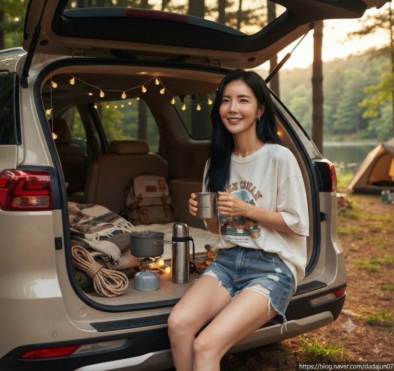 패밀리카에서 완벽한 차박 캠핑카로! 카니발 7인승 캠핑 및 차박의 모든 것 (순정 튜닝 비교 g....