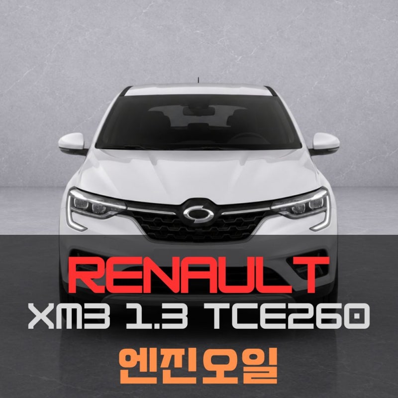 2020 르노 XM3 TCe 260 H5Ht 엔진오일 교환 및 차량 점검ㅣ자동차정비소