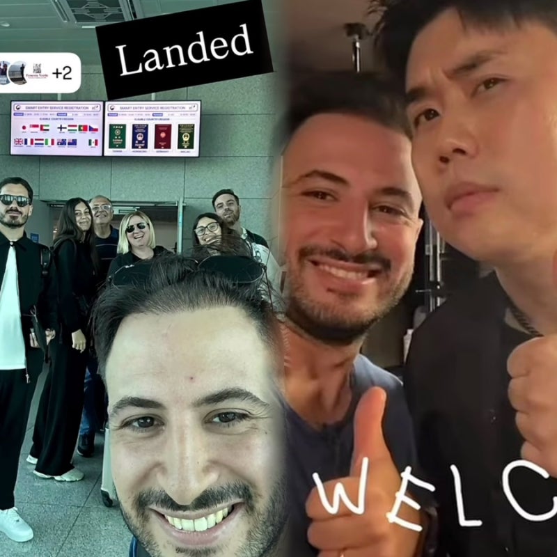 “진짜 한국 왔네” 언더커버셰프 나폴리 셰프들, 권성준과 반가운 재회