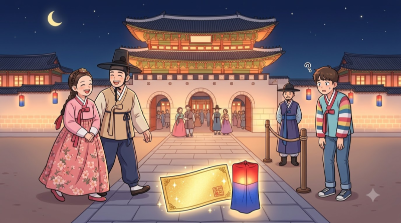 2026 경복궁 야간관람 한복 무료입장 가이드