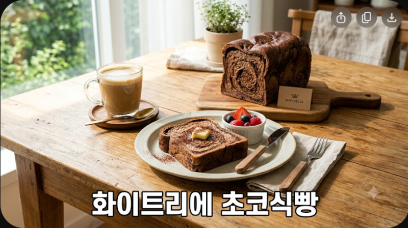 화이트리에 초코식빵 가격 및 판매지점과 맛있게 먹는 법 정리