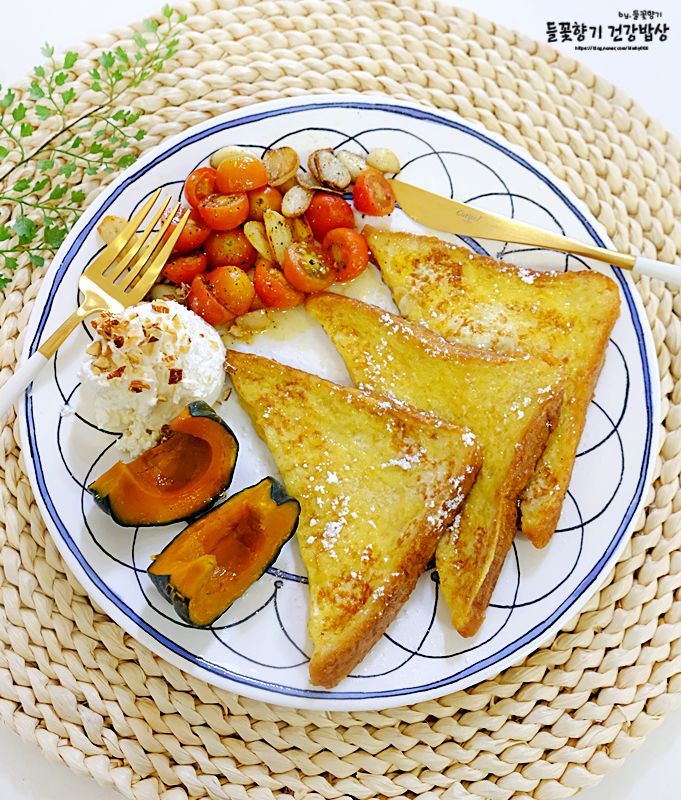 프렌치토스트 레시피 만들기