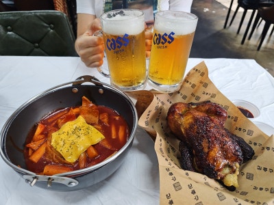 전주치킨 김종구식맛치킨 송천센트럴파크점 전주송천동술집 가족외식 후기