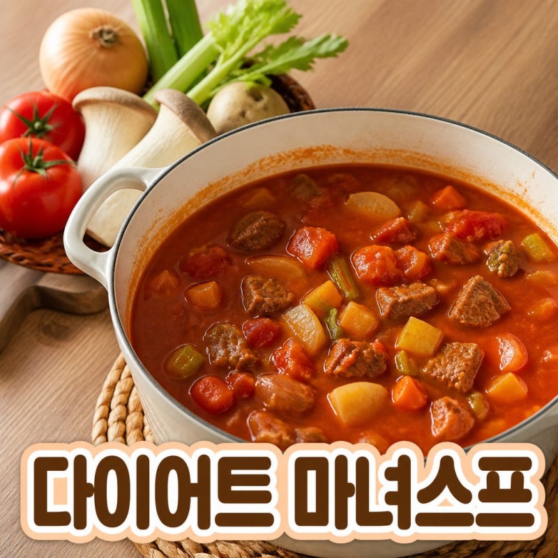 다이어트 치트키 마녀스프 레시피 자취생 필수 냉털 요리 추천