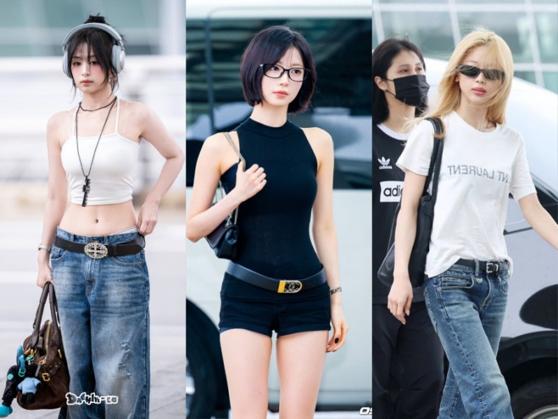(260821) 베이비몬스터 아현, 아사, 루카 공항패션: 옷, 가방 등 패션 정보
