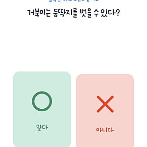 8/21 키즈노트 퀴즈 :  거북이는 등딱지를 벗을 수 있다?