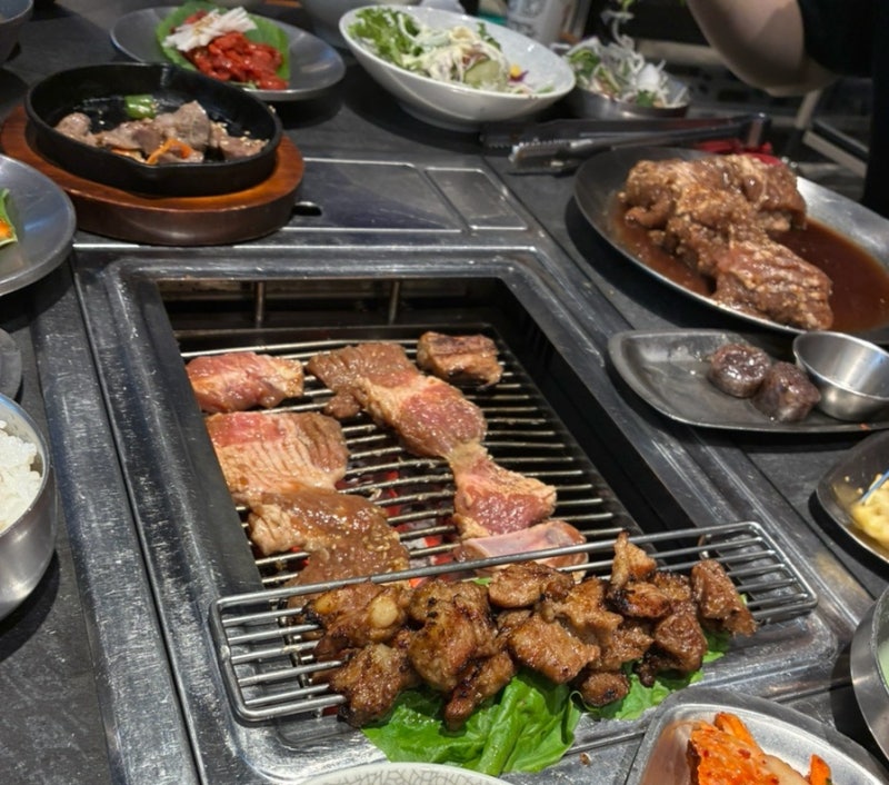 홍성맛집 숯불갈비와 냉면 조합이 최고 어른들도 웨이팅하게 만드는 홍주갈비