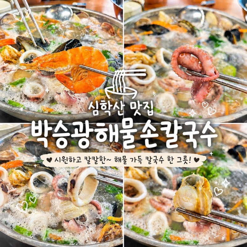 [심학산맛집] 박승광해물손칼국수 심학산직영점