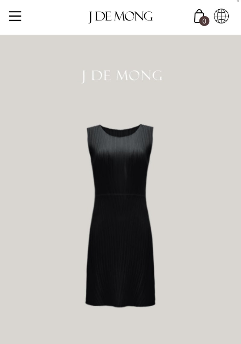 [제이드몽 JDEMONG] 미니미 나시원피스(ops)_블랙 / 임산부 착용후기