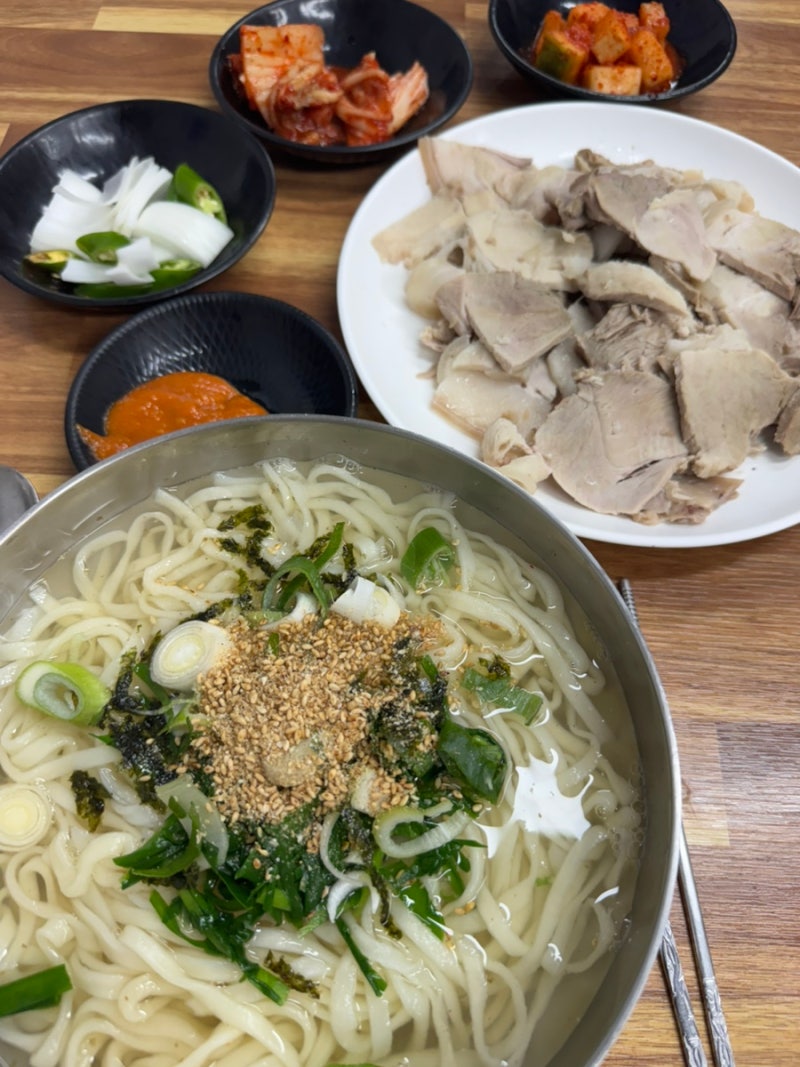 부산 구포시장 맛집 " 시장칼국수 " 칼국수가 단돈 5000원!