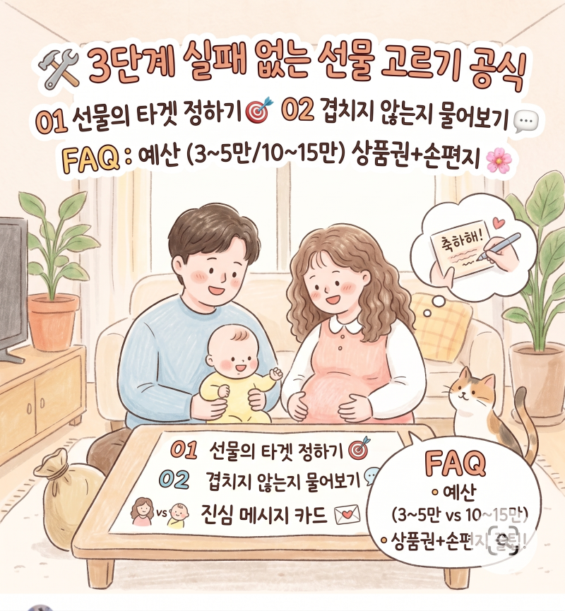 센스있는 임신 축하 선물, 실패 제로 예비맘 맞춤템
