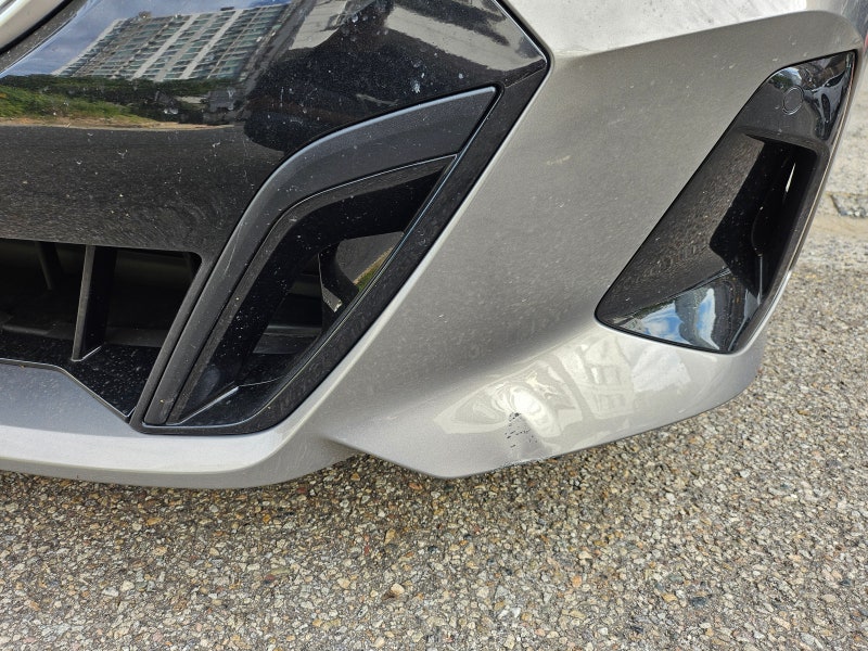 BMW5 자동차 부분도색 할 수 없는 이유와 한판 전체도색 비용과 차이