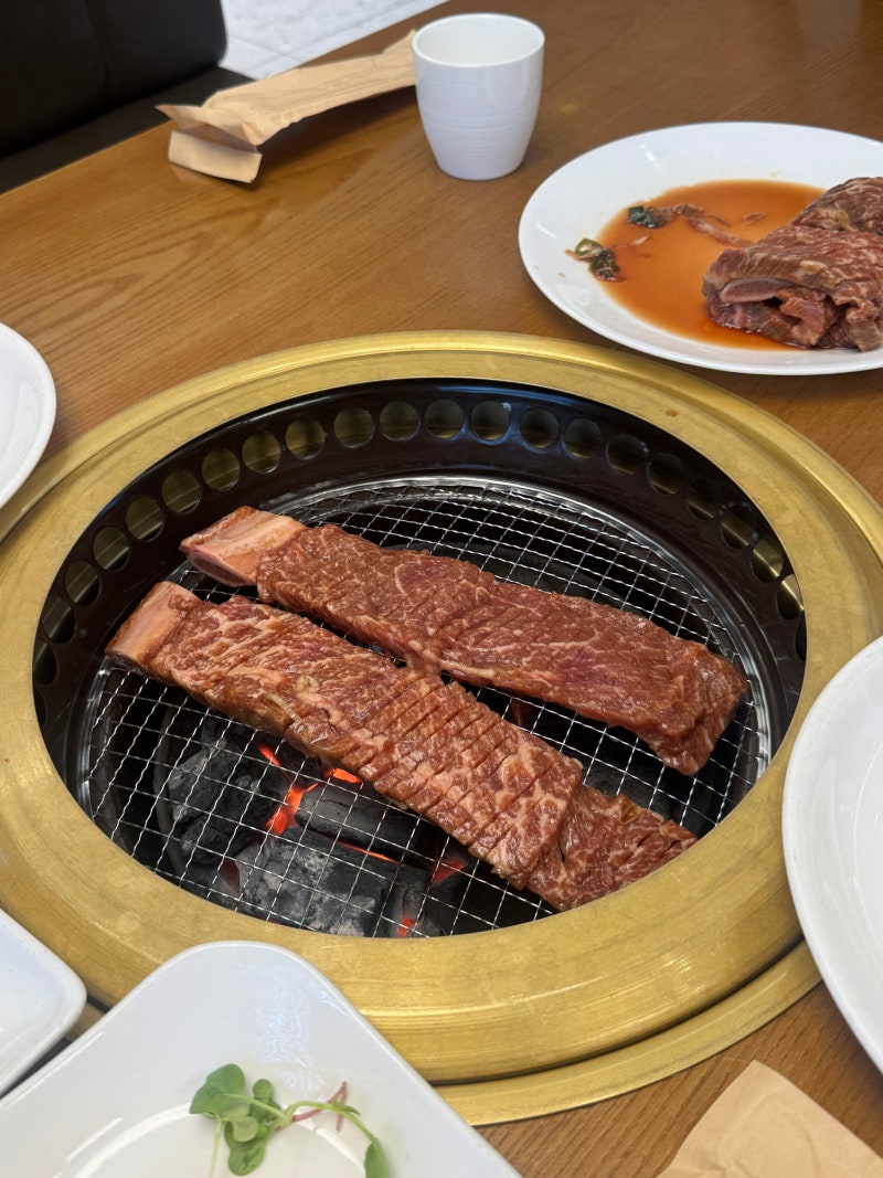 강동 맛집 숯불갈비 화랑골 회식 모임 장소로 추천