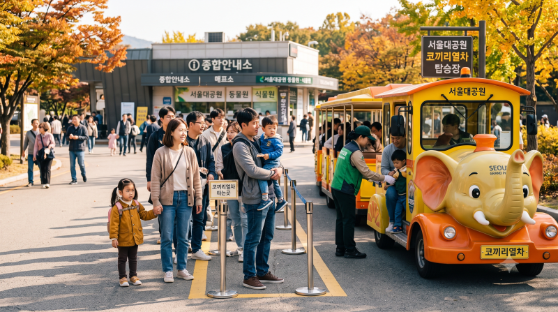 2026 서울대공원 코끼리열차 요금·리프트 운행시간 가이드