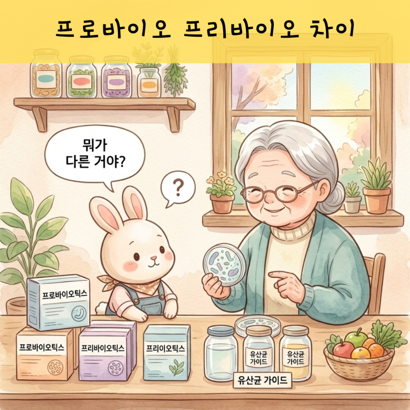 프로바이오틱스 프리바이오틱스 차이점과 올바른 유산균 복용법 가이드