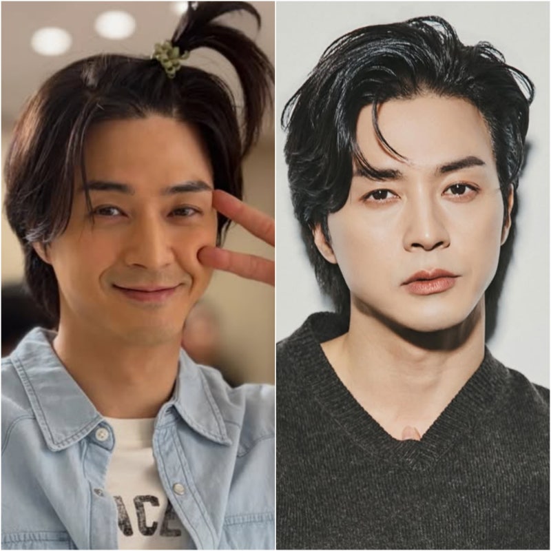 김지훈 귀여운 거 멋있는 거 다 되네? 40대 남자 레이어드컷 중장발 가르마 헤어스타일
