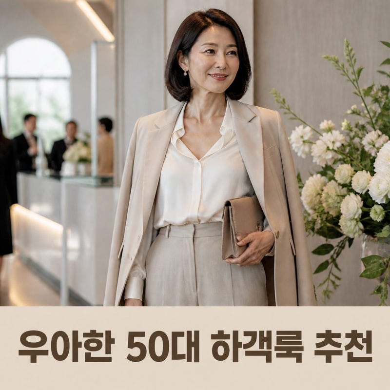 59세 김희애 패션에서 찾은 50대 하객룩 추천 공식