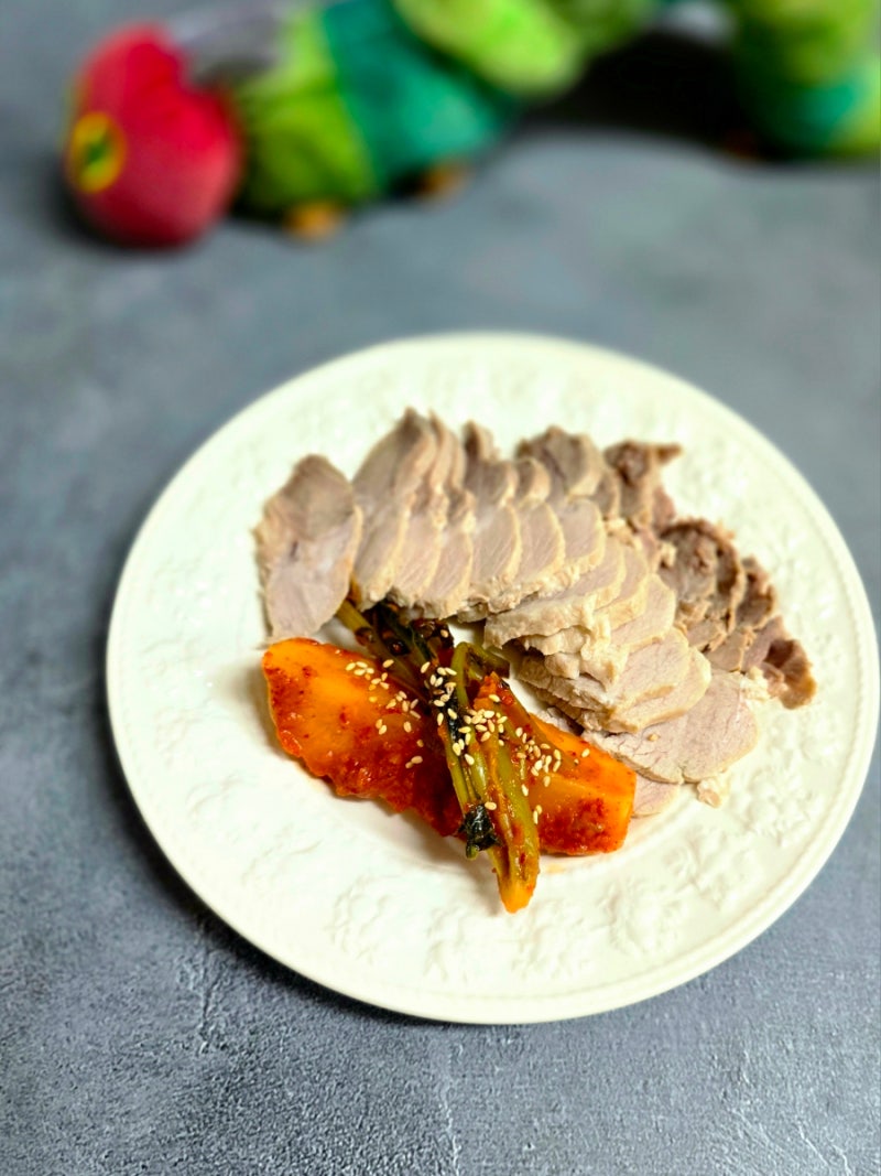 돼지고기 앞다리살 수육 맛있게 삶는법, 1kg 삶는시간 1시간 정육점 간단 레시피