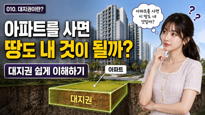 010. 대지권이란? 아파트 대지권 뜻과 확인 방법