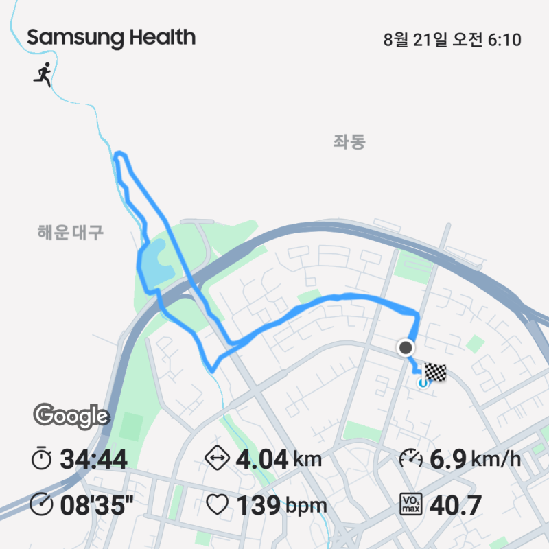 [해운대 장산계곡 러닝] 머리 통풍엔 러닝 헤어밴드가 답! 복잡한 고민을 비우는 4km 아침 러....