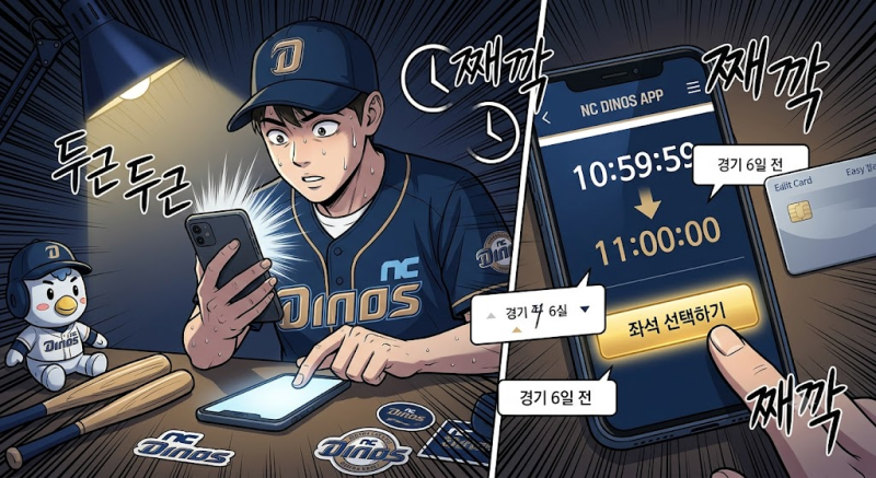 [프로야구] 창원NC파크 직관 공략! NC다이노스 티켓 예매 방법 & 취소표·현장구매 성공 꿀팁