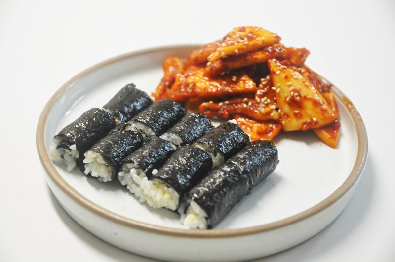 충무김밥 만들기,주말 점심 메뉴 고민 끝