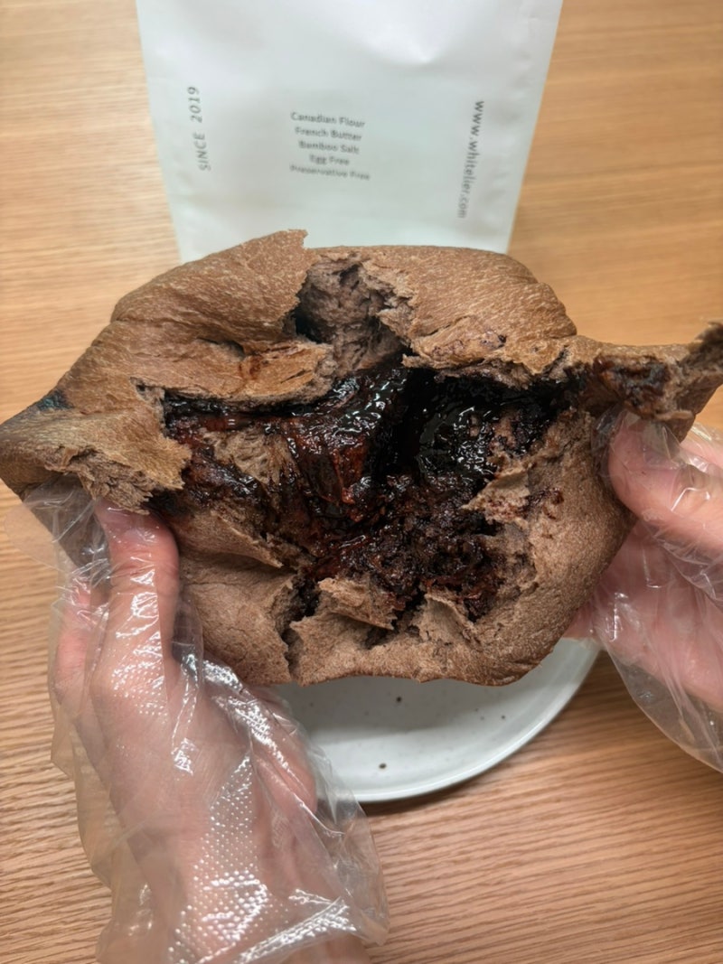 대구 화이트리에 수성점 초코식빵 빵 나오는 시간 웨이팅 오픈런 후기