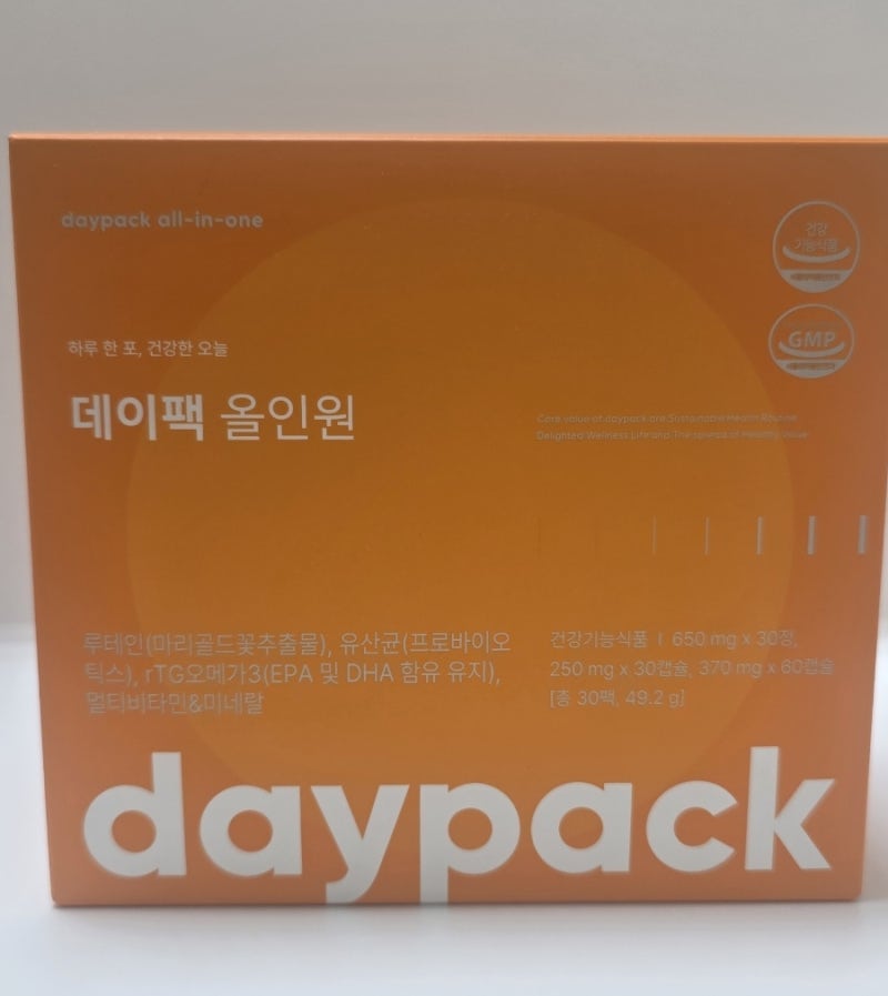 올인원 영양제 데이팩 올인원 24중 기능성 한 팩 후기