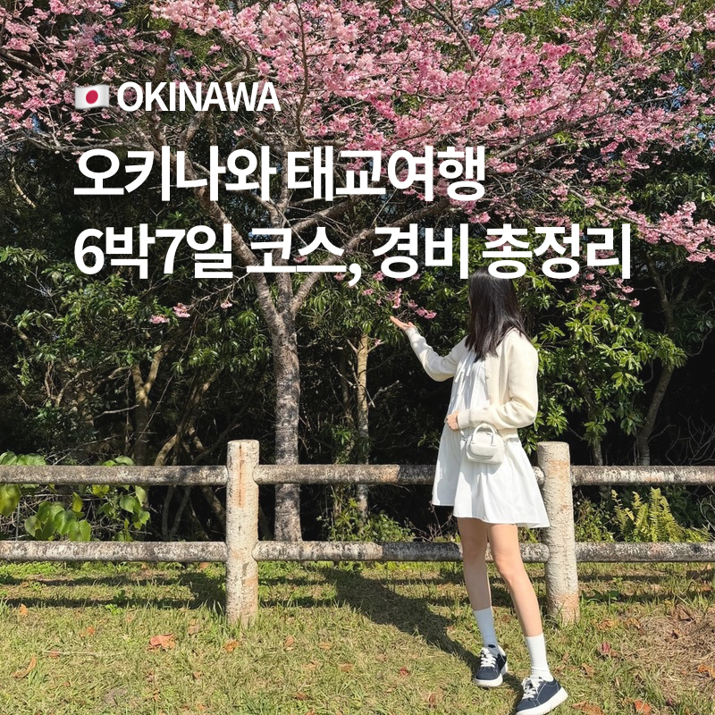 오키나와 태교여행 숙소 리조트 일정 코스 경비 6박7일 총정리!