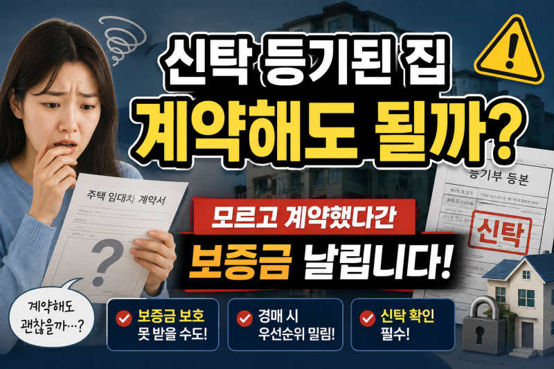 등기부등본에 '신탁' 이라니? 전세사기 피하는 3계명 & 신탁원부 발급받는 법