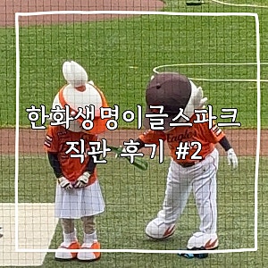 [한화이글스#2] 한화생명볼파크 직관후기 | 스카이박스,110구역, 218구역 시야 정보