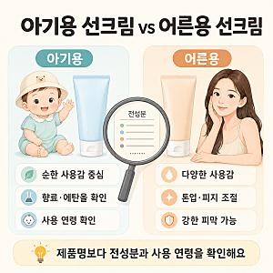 아기 선크림 무기자차 유기자차 차이와 올바른 세안법｜아기 선크림 언제부터 바를까? 어른 ....