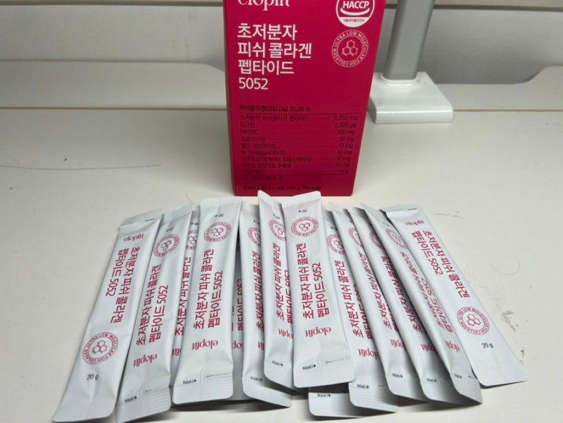 이롭핏 초저분자 피쉬콜라겐 펩타이드 5052 후기｜액상 어린콜라겐 간편하게 챙겨요!