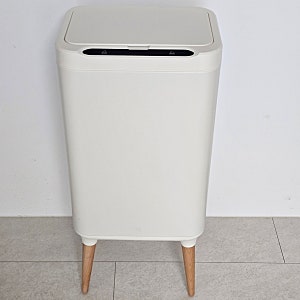 루미 자동센서 휴지통 v2 20L 밀크화이트 내돈내산 재구매 후기