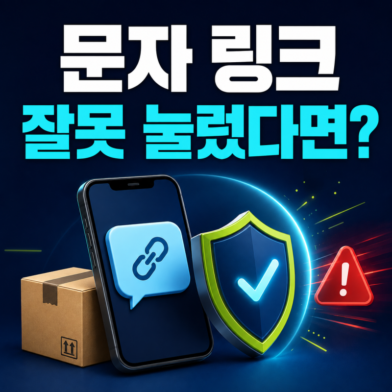 택배 문자 링크 눌렀다면?｜스미싱 피해 막는 7가지 조치