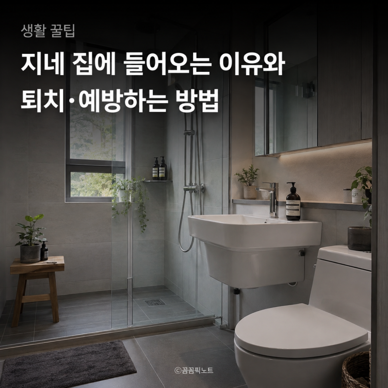지네 집에 들어오는 이유와 퇴치·예방하는 방법