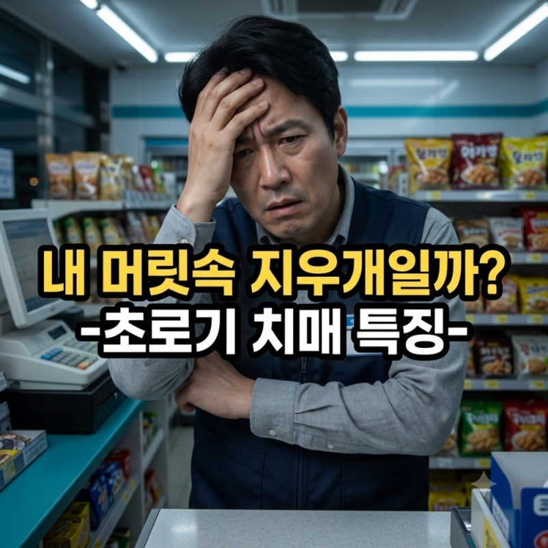 "단순 과로일까, 내 머릿속 지우개일까?" 16년 차 요양보호사가 겪은 초로기 치매 특징