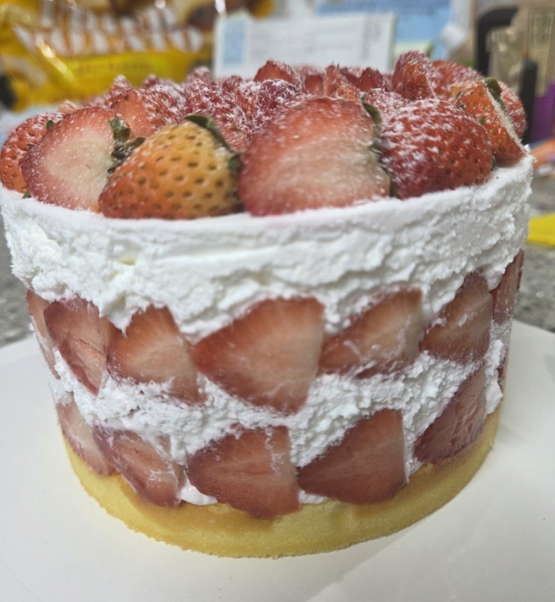 대전 수제 케이크 '제이델링' 딸기폭탄케이크 픽업 후기! 딸아이 취향저격 생일파티