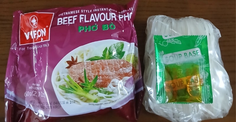 베트남 롯데마트 소고기맛 쌀국수 비폰 포보 가격 칼로리 먹는법 조리법 vifon pho bo beef flavour ....